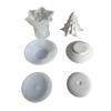 Silicone Molds Christmas Tree Candlestick Molds Candle Holder Molds Plaster Molds Castings Mould for Holiday Decoration
