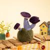 Plush Mushroom Desk Buddy With Soft Pp Cotton For Office Decor And Gift For Women