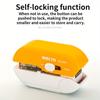 1PC 3-in-1 Creative Stapler Mini Portable Press Labor Saving Multi-function Needle-free Stapler Hole Punch Letter Opener