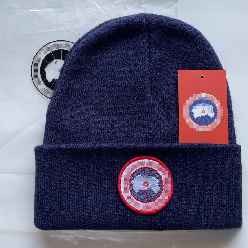 Knitted Hat Men Women Warm Winteracrylic Fiber Beanie With Embroidered Letters For Casual Outdoor