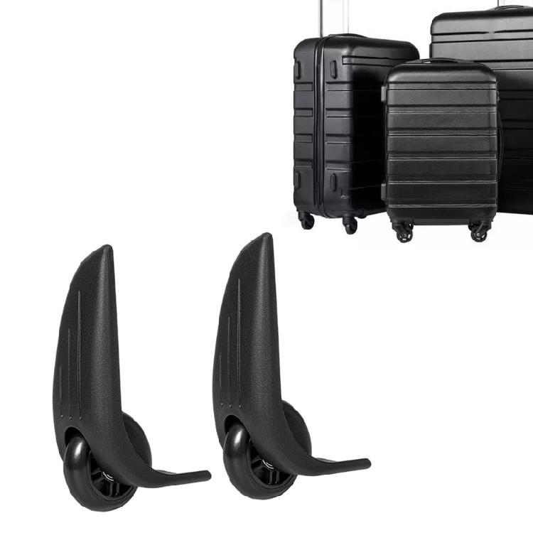 1 Pair Essential Travel Wheel Replacement Spare Castor for Luggages Suitcase