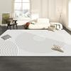 Modern Minimalism White Carpet Living Room Light Colored Luxury Bedroom Decoration Large Rug Lounge Cloakroom Non-slip Floor M