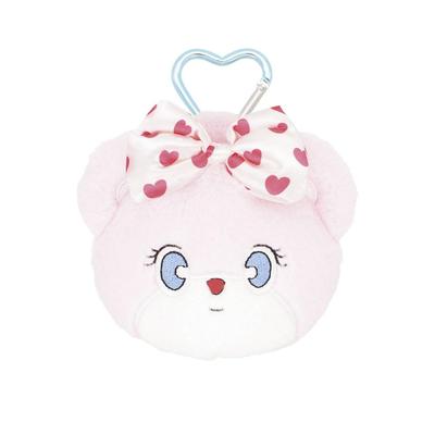 Tees Factory MOMOREI Plush Zipper Mascot with Carabiner, Pinco, Approx. H152 X W107 X D68mm, MR-5549175PC