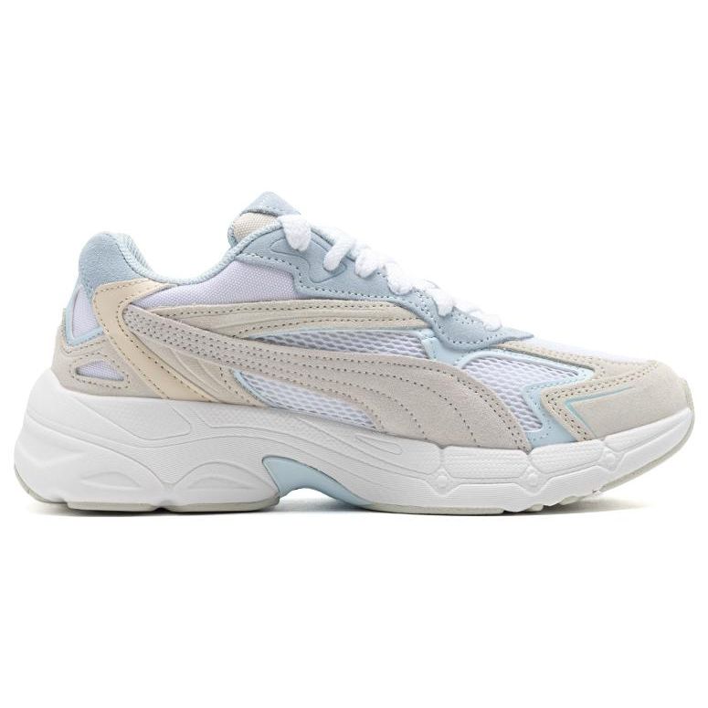 Puma Teveris Nitro Hvit Isete Blå Unisex Sneakers Krem 388774-26