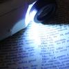 LED-Licht Lupe Lupe Handlupe Taschenmikroskop