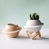 Plant Pot Planet Ceramic Flower Pot Groot Vase Cachepot for Flowers  Home Decorations Balcony Orchard and Garden Desktop Decor