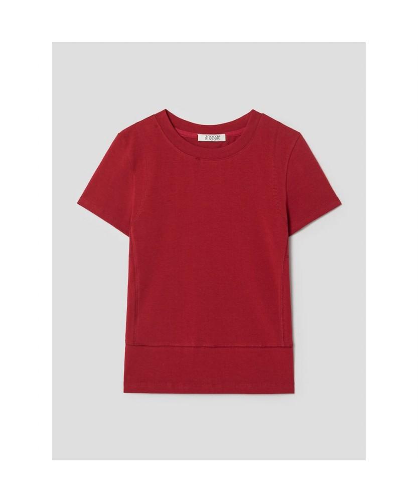 Anggae Parallel T-Shirt Red