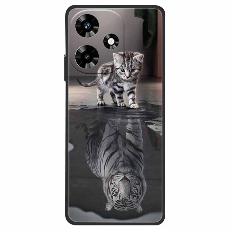 For Infinix Hot 30 Case Shockproof Soft Silicone TPU Phone Cover For Infinix Hot 30 4G 5G X6831 Back Cases Cute Cartoon Fundas