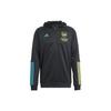 Sudadera con capucha Arsenal Tiro 23 para hombre Negra HZ2191
