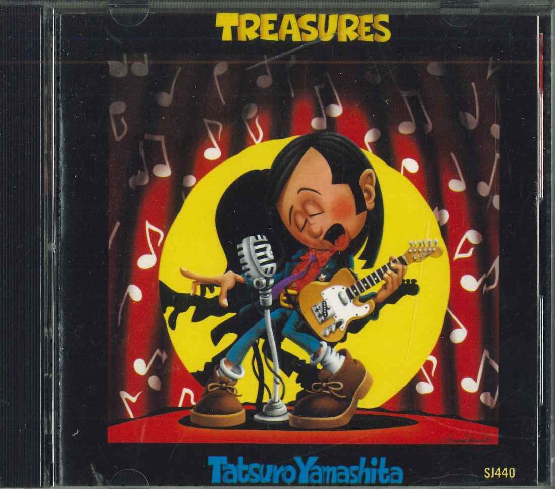 

CD TASTUROU YAMASHITA - Treasures SJ440 WARNER Japan Japanese Pop/Rock Used
