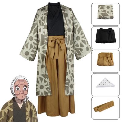 Anime Haganezuka Hotaru Cosplay Kostüm Weihnachten Karneval Kostüm Jacke lange Hose Stirnband Gürtel