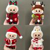 Labubu Christmas Costume Santa Claus Reindeer Set V1 V2 V3 Labubu Dolls Christmas Atmosphere Cute Accessories Winter Clothing