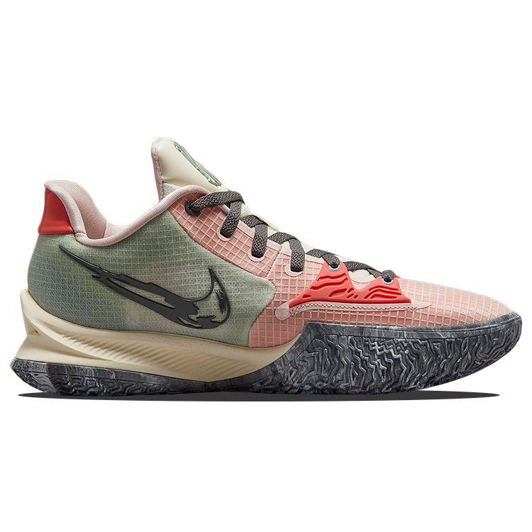 Nike Kyrie Low 4 Pale Coral Unisex Sneakers Pink Iron-Grey Cashmere CW3985-800