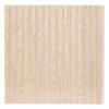 Painel decorativo ripas madeira Colva - 60 x 60 x 2,1 cm - Efeito Carvalho Claro fundo Bege