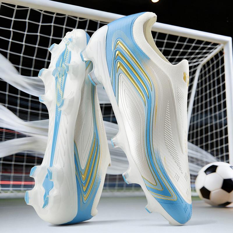 Football shoes Men's and women's broken nails and foot sets Adult teenagers Students Grass training Football shoes Non-slip and wear-resistant