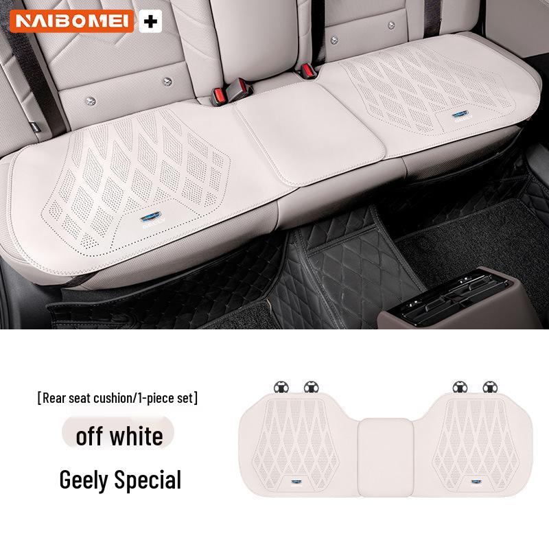 Leather Seat Covers for Geely Cars: Xingyue, Binyue, Emgrand, Borui, Geometry, ICON - Front and Rear Seats