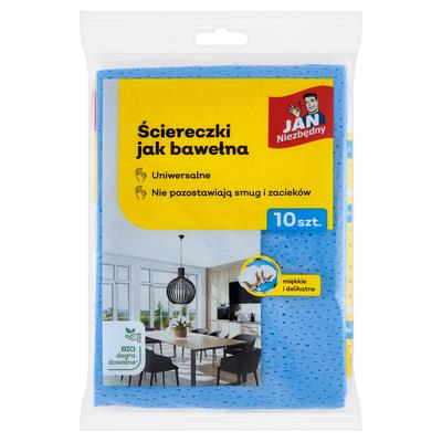 Jan Niezbędny ściereczki uniwersalne do czyszczenia powierzchni 10 szt.