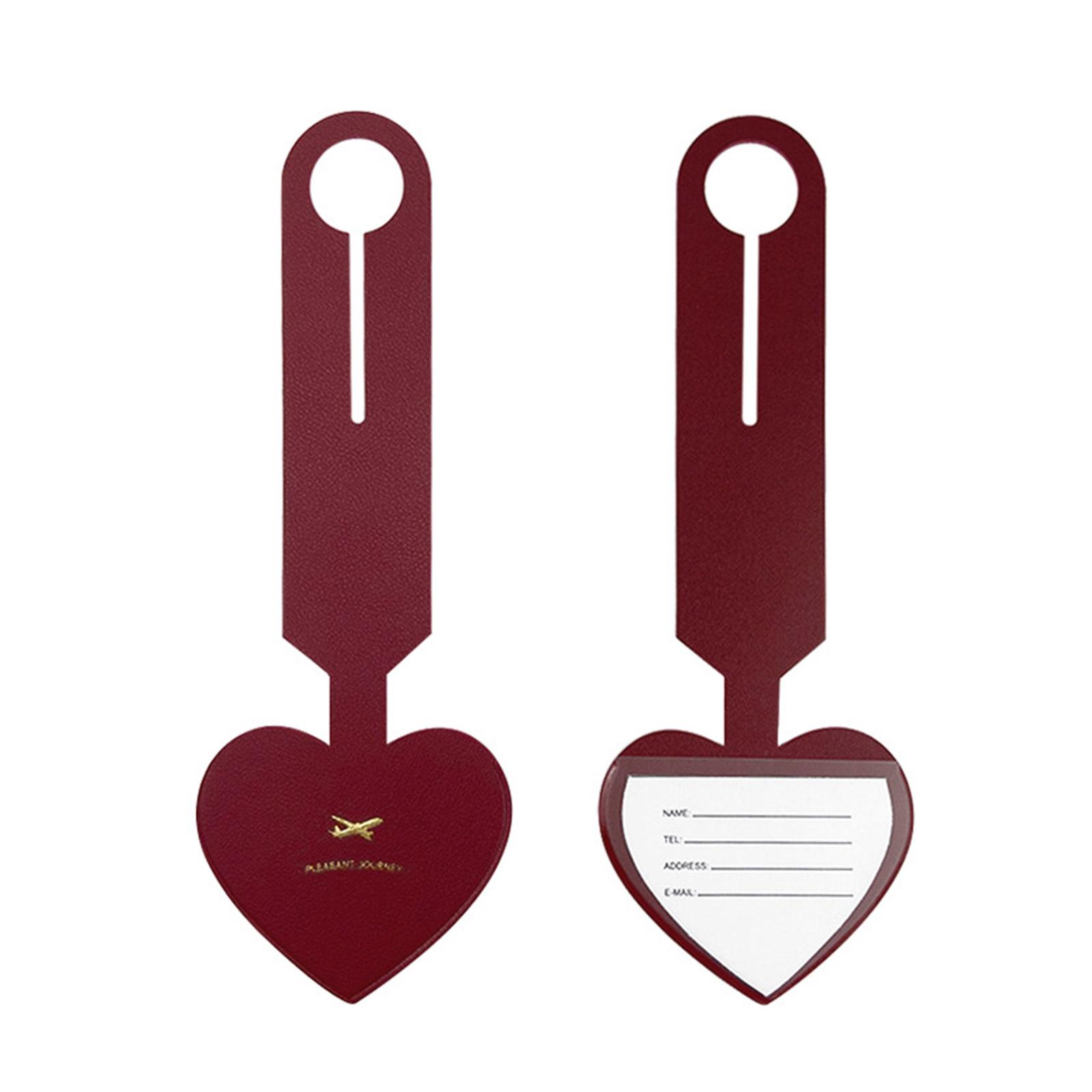 

Чемодан Багаж Бирка-сердечко Простой Подвеска для сумки Имя ID Адрес Пригласительная бирка Багажные бирки Рюкзак Аксессуары для путешествий