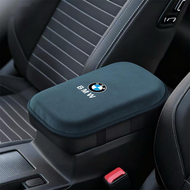 Comfortable Car Armrest Box Pad Soft Thickened Booster Cushion for BMW 2 5 6 7 Series F20 G20 G30 X1 X3 X4 X5 X6 F15 G05 Sticker G4