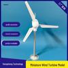 Compact Horizontal 3-Blade Wind Turbine Model: Starts In Light Breeze, Auto-Steering, Permanent Magnet, DC Output