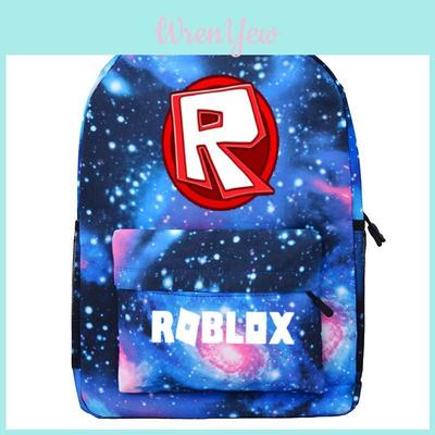 Školní batoh Roblox s hvězdným pozadím a velkou kapacitou pro studenty