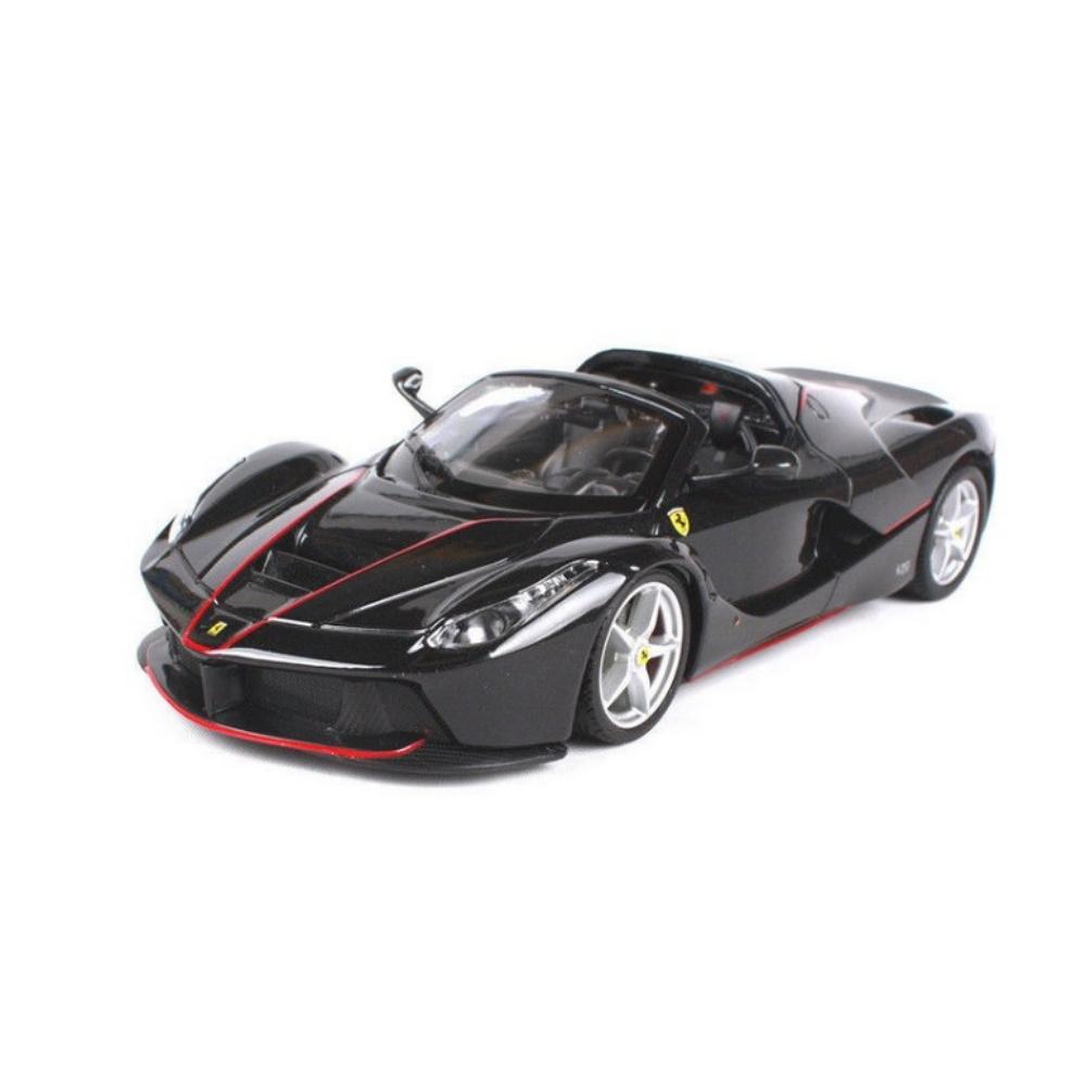 brago 1:24 Ferrari LaFerrari Aperta Svart - 70-årsjubileum Diecast