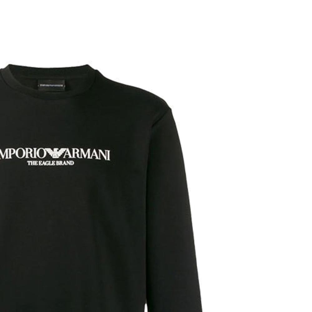 EMPORIO ARMANI Sweatshirt Men's Black 8N1ME8-J04Z-0999