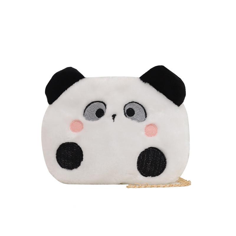 Adorable 2023 Plush Panda Chain Crossbody Bag For Girls Lightweight And Breathable