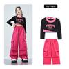 Girls' Trendy Street Dance Hip Hop Performance Outfit