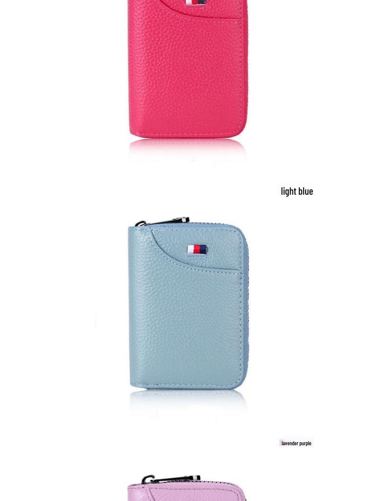 Popular Large Capacity Card Holder for Men and Women - Compact Design with ID and Bank Card Slots