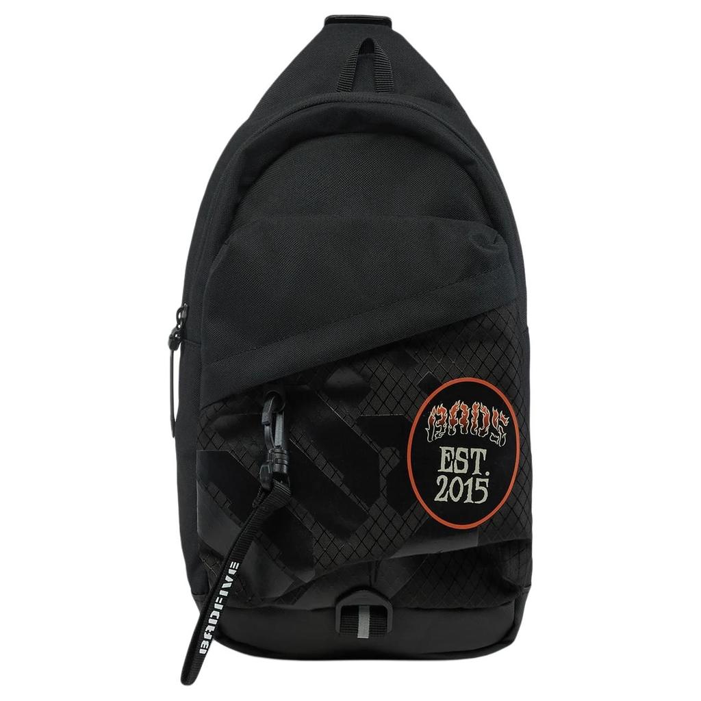 New LiNing Basketball Collection Polyurethane With Polyester Sling Bag, Crossbody Bag, Shoulder Bag Regular Unisex Black ABDU183-1