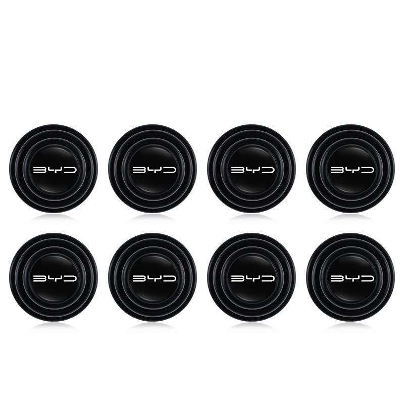 Car Door Shockproof Gasket Shock Absorbing Buffer Pad Sticker For BYD Atto 3 Yuan Plus Han Tang EV F3 E6 Dmi Song F0 Qin Pro Ea1
