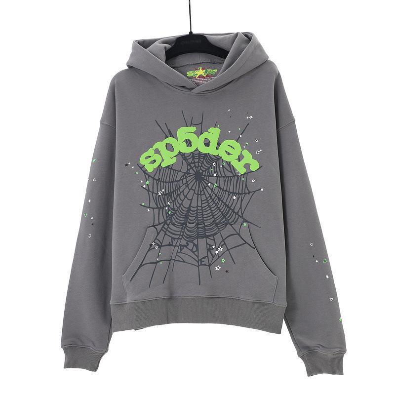 Unisex Hooded Long Sleeve Sweatshirts Loose Fit Graphic Print Streetwear Pullover
