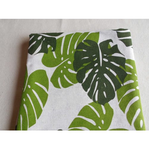 

Nordic-style leaf cotton-linen tablecloth, handmade for kindergarten and school entrance (150cm wide, selectable length) (150cm wide x 200cm long Mons