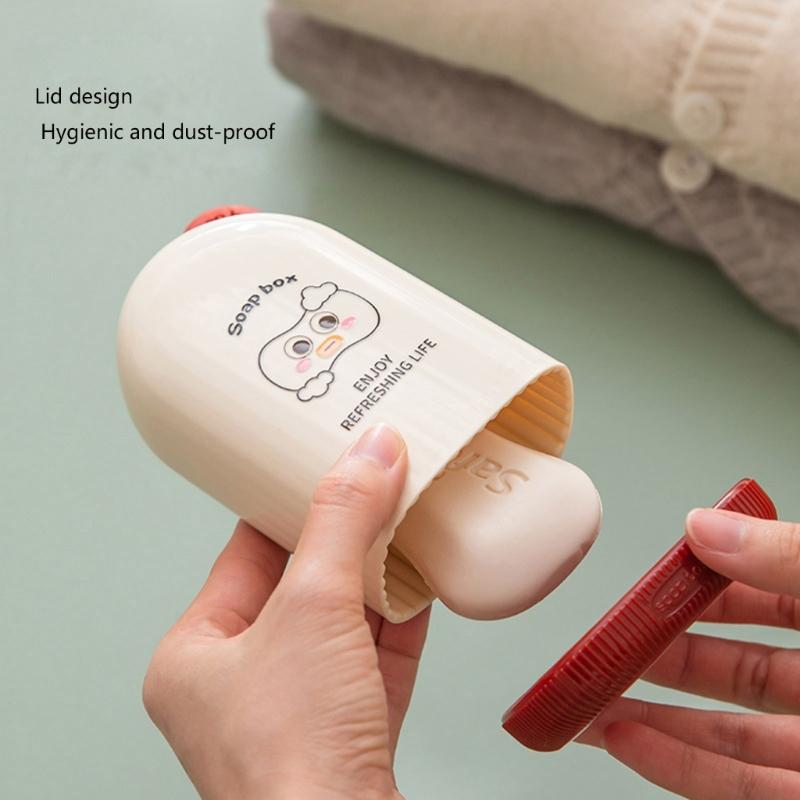 Portable Soap Case With Lid Waterproof Bar Soap Organizers Storage Box For Travel Shower Gym Camping Soap Carriers