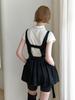 LEEJEE Moonlit Bustier Dress (2Colors)