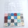 Diy Children'S Bracelet Necklace Clay Bead Pottery Sheet Alphabet Bead Spacer Accessory Set