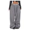 American Style Sweatpants for Women 2025 Spring Autumn New Style Loose Straight Versatile Casual Wide Leg Long Pants