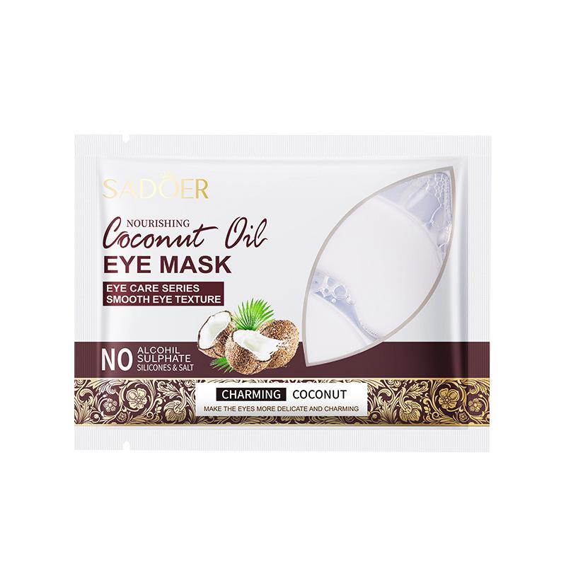 

3pcs Skin Rejuvenation Coconut Oil Eye Mask 7.5g Hydrating Moisturizing Eye Moisturizing Eye Mask Skin Care Products 7.5g