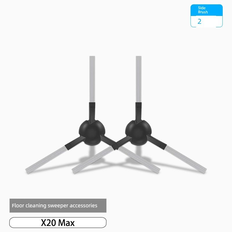 

Accessories for Xiaomi Sweeping and Mopping Robot X20 Max: Side Brush, Filter, Cloth, Dust Bag, Cleaning Fluid, Consumables Side Brush [2 Pieces]