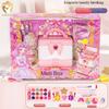 Kinderen wasbare make-up meisjes speelgoed - Kinderen make-up kit voor meisjes, echte make-up set, kleine meisjes make-up kit voor peuters kinderen pr
