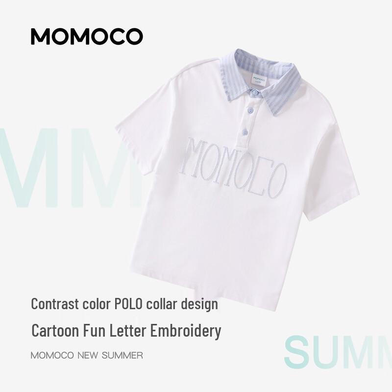 MOMOCO Boys' Summer Polo Shirt