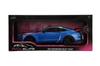 Kyosho Jada Toys PINK SLIP Series Scale 2020 Ford Mustang Shelby GT500 Blue Finished Model JADA35723 1/18