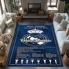 Chelsea Customize Your Name Carpet Perfect for Balcony Entryway Game Room Study Room Anti-slip Rug Office Home Decor