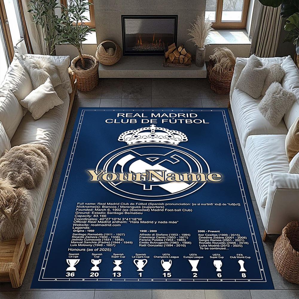 Chelsea Customize Your Name Carpet Perfect for Balcony Entryway Game Room Study Room Anti-slip Rug Office Home Decor