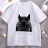 I Have Rabies Bat Tshirt Y2k Vintage Short Sleeve Weird Dark Humor Tshirt Unisex Deigners Cotton T Shirt Women Printed Clothes