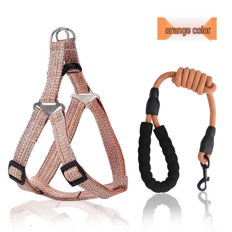 Adjustable Anti-Pull Pet Harness & Leash Set