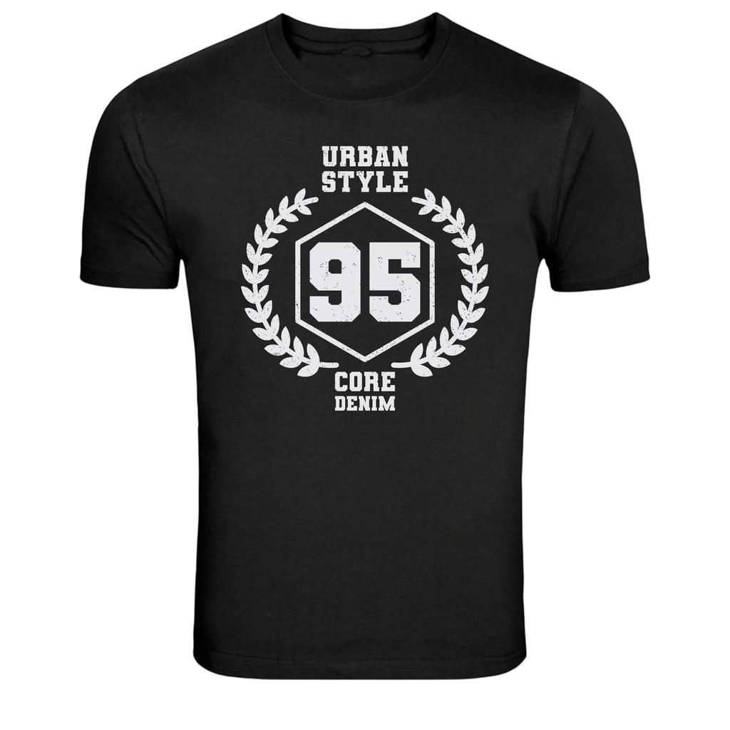 Urban Style 95 Core Denim Vintage Streetwear Graphic Tee