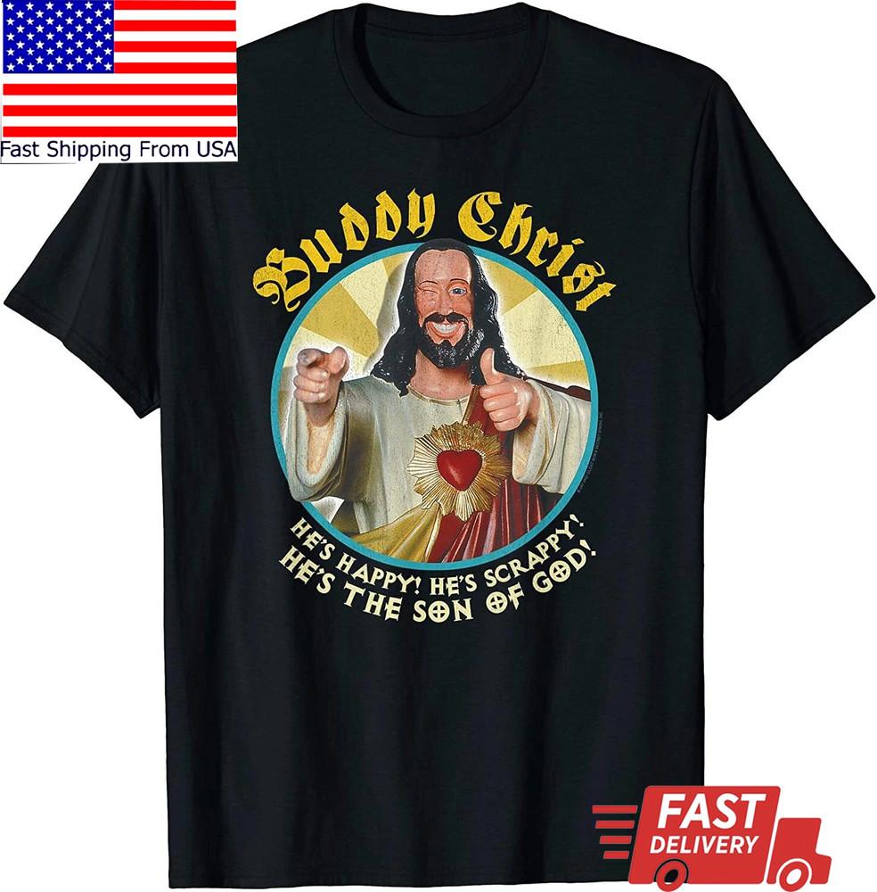 NEW LIMITED Buddy Christ Funny Son Of God Cool Humor Jokes T-Shirt  TR2794 Unisex T-Shirt M