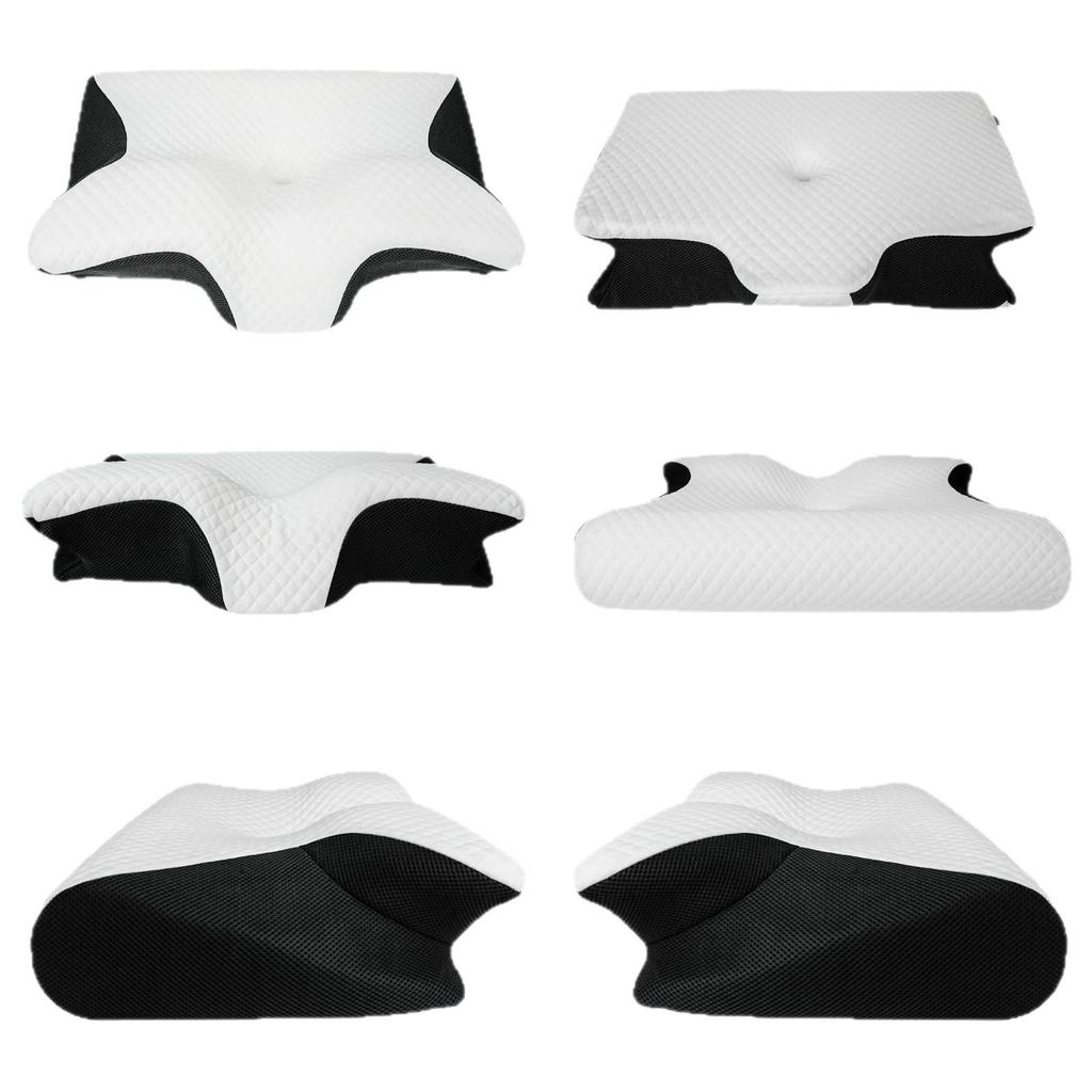 Memory Foam Cervical Pillow - Ergonomic Neck Support, Slow Rebound Butterfly Design